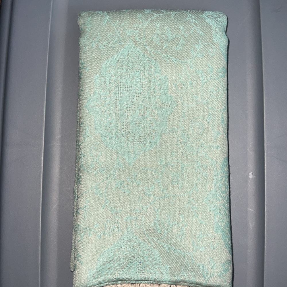 100% SILK AND CASHMERE SCARF. 27 X 65 SORORITY SISTERS THIS IS FOR YOU. NWT - Picture 4 of 6